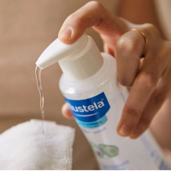 Mustela eau nettoyante sans rincage peaux normales 500ml