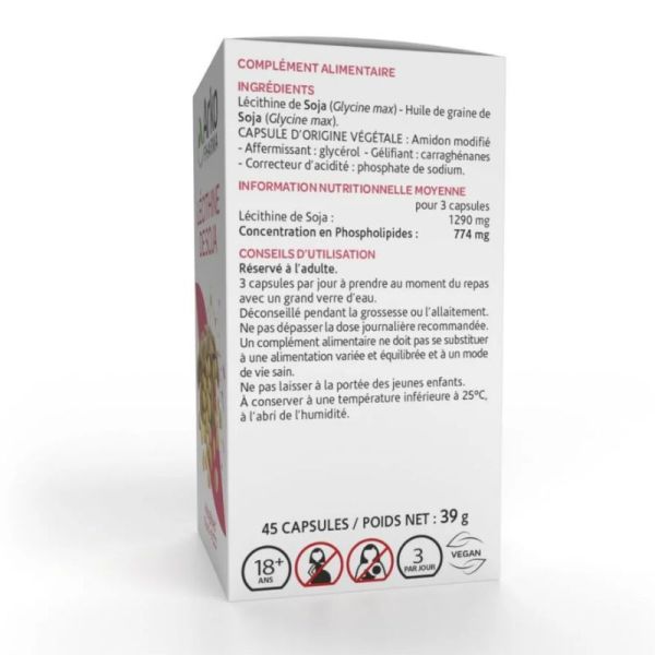 Arkogélules Lécithine de soja bio 150 gélules