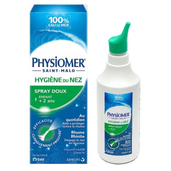 Physiomer hygiène du nez spray 135 ml