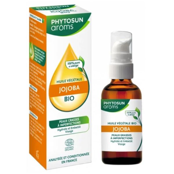 Phytosun Arôms Huile Végétale de Jojoba Bio 50 ml