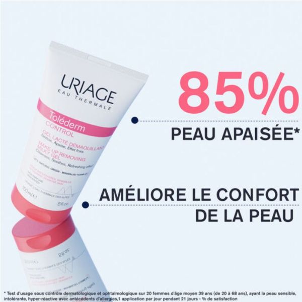 Uriage Tolederm Control gel lacté démaquillant 150ml