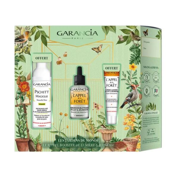 Coffret L'appel de la forêt sérum 30ml + rituel Lumière et jeunesse offert