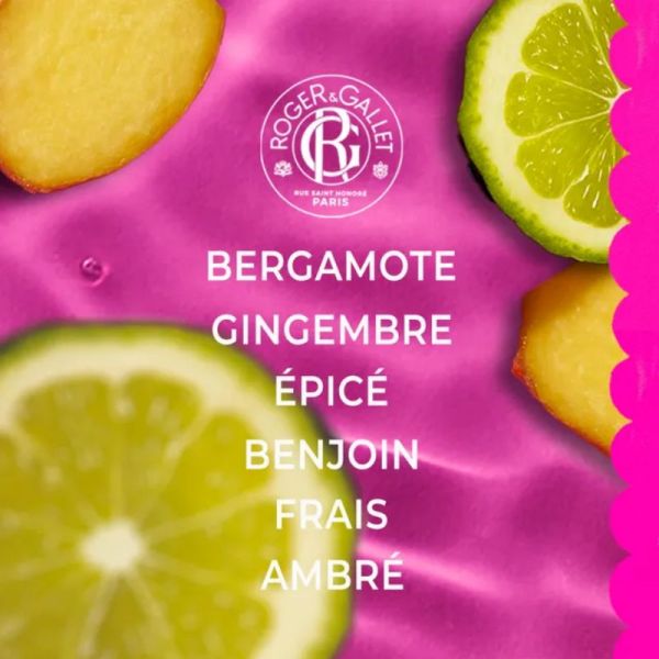 Roger & Gallet Gingembre eau parfumée bienfaisante 100ml