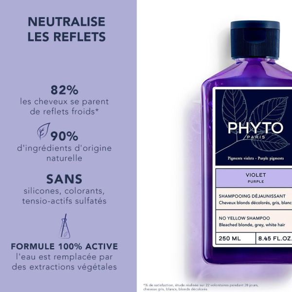 Phyto Violet shampooing déjaunissant 250ml