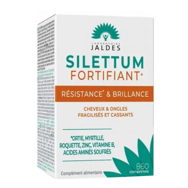 Jaldes Silettum Fortifiant Résistance et Brillance 60 Comprimés