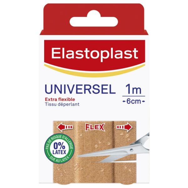 Elastoplast Pansement Flexible 1 m x 6 cm