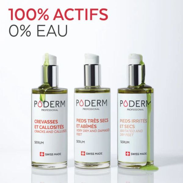 Poderm soin intensif nuit crevasses et callosités 75ml