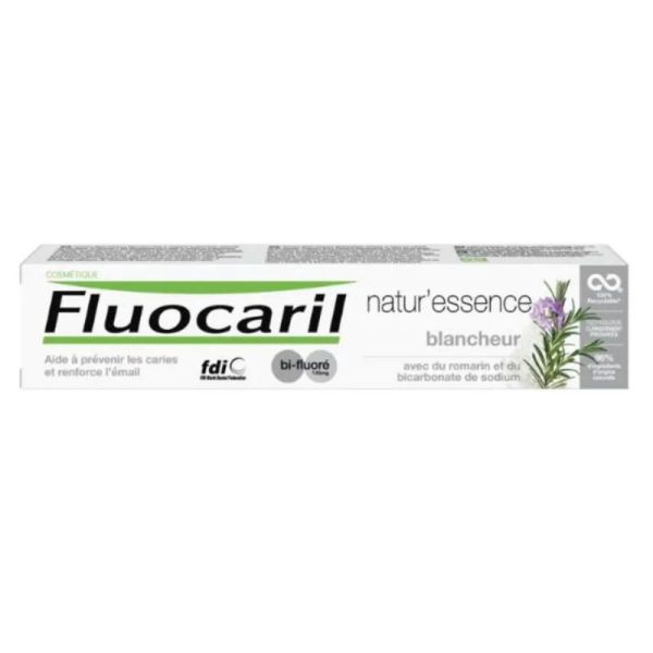 Fluocaril Natur'Essence dentifrice blancheur Bi-fluoré 75ml