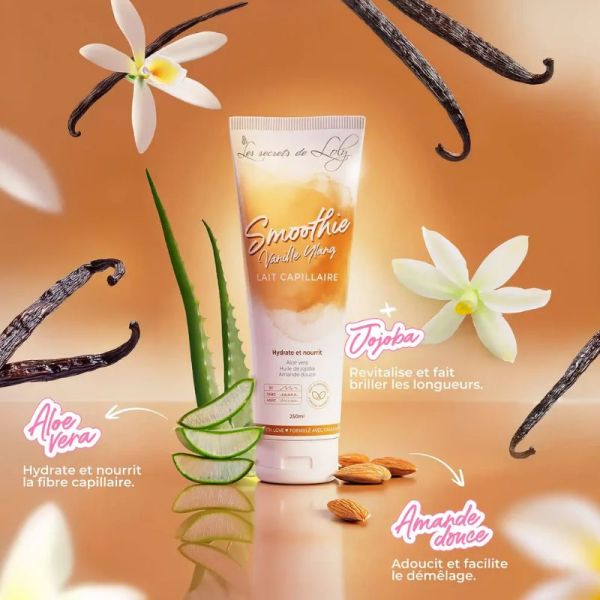 Les Secrets de Loly lait capillaire Smoothie Vanille Ylang 250ml