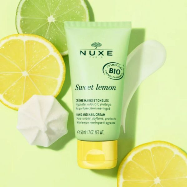 Nuxe Sweet Lemon crème mains et ongles bio 50ml