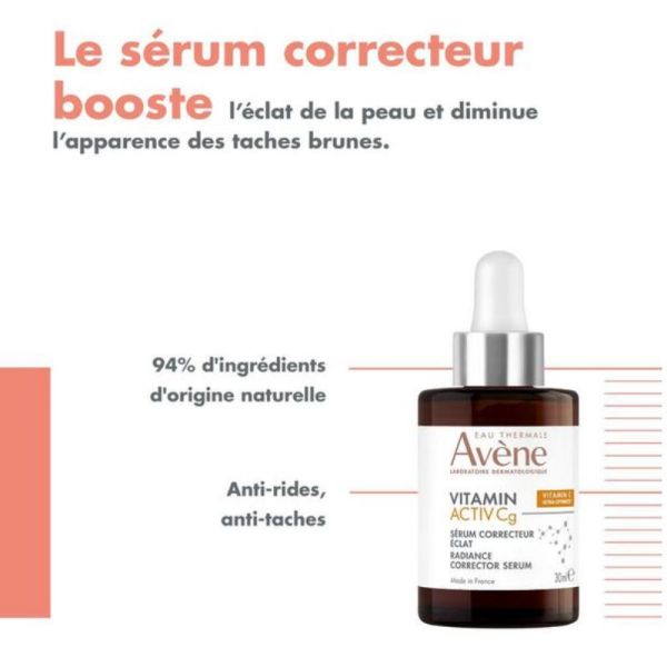 Avène Vitamine Activ Cg sérum correcteur éclat 30ml