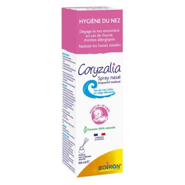 Boiron Coryzalia hygiène du nez spray nasal bébé +3 mois 100ml