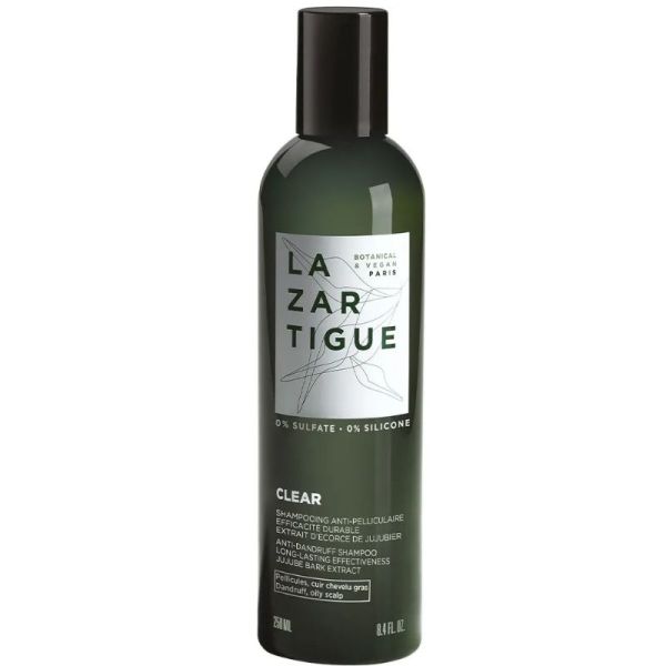 Lazartigue Clear shampooing anti-pelliculaire cuir chevelu gras 250ml