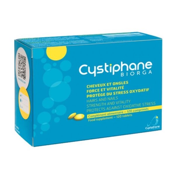 Bailleul Cystine B6 chute de cheveux 120 comprimés