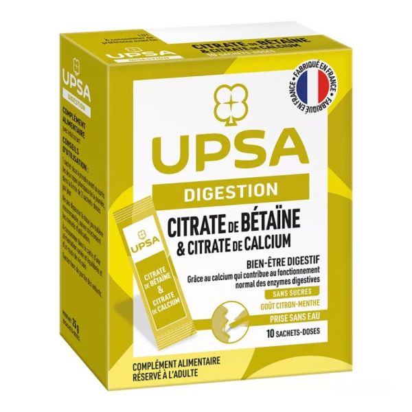 UPSA Citrate de bétaïne 10 sachets