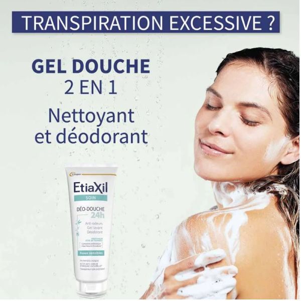Etiaxil soin douche Déo douche 24h Fraîcheur Sève de Bambou 200ml