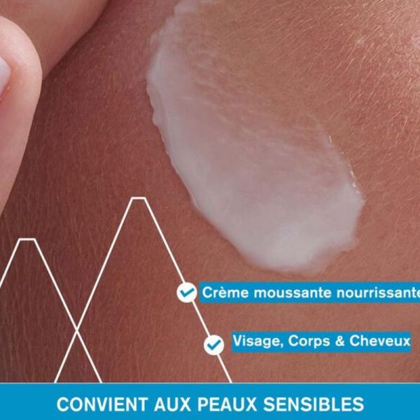 Uriage Eau Thermale crème lavante nettoie, nourrie, protège 1 litre