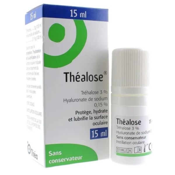 Thea Théalose solution oculaire 15ml