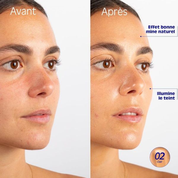 La Crique Serum Teinté naturel & hydratant  clair 02 3ml