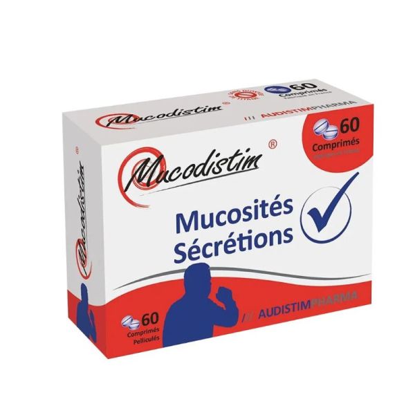 Mucodistim mucosités sécrétions 60 comprimés