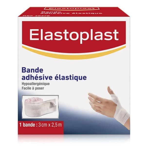 Elastoplast bande adhésive élastique 3 cm x 2.5 m