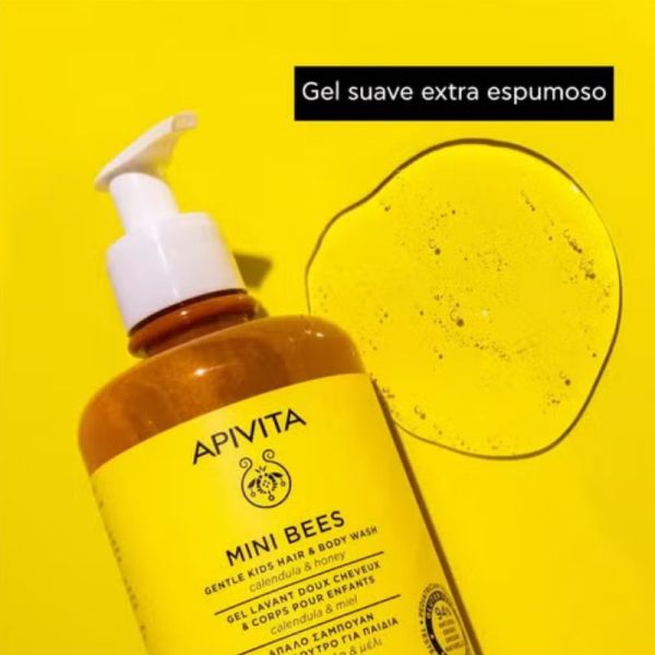 Apivita Mini Bees gel lavant doux corps et cheveux enfants 500ml