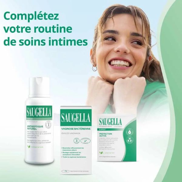 Saugella Triple traitement vaginose bactérienne 7 ovules vaginaux