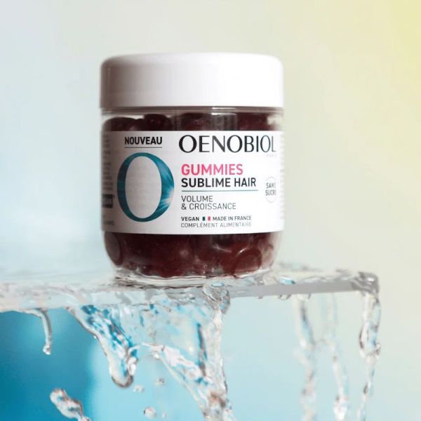 Oenobiol Sublime Hair volume et croissance sans sucre 60 gummies