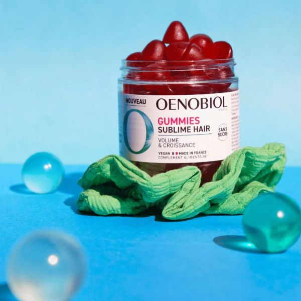 Oenobiol Sublime Hair volume et croissance sans sucre 60 gummies