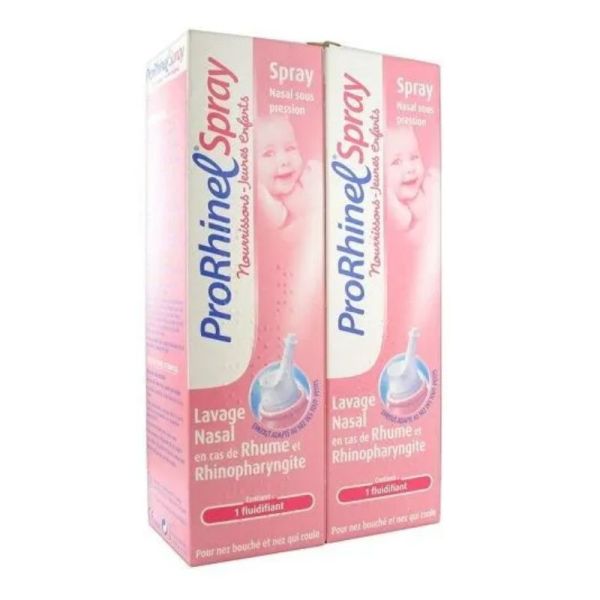 Prorhinel spray nasal nourrissons et jeunes enfants 2x100ml