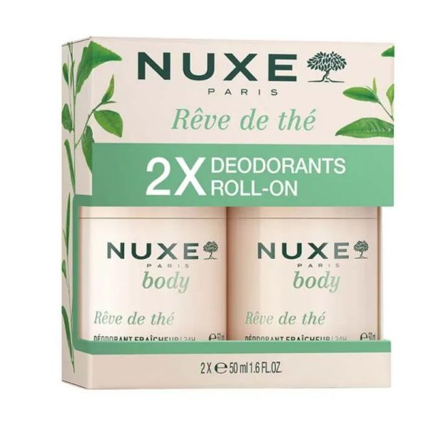 Nuxe Body Rêve de thé® Déodorant Roll-On Fraîcheur 2x50ml