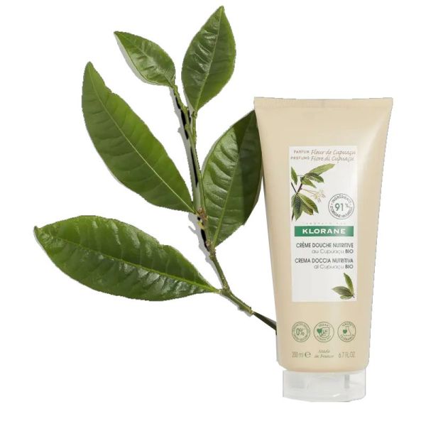 Klorane Cupuaçu Bio crème douche nutritive à la fleur de cupuaçu 75ml