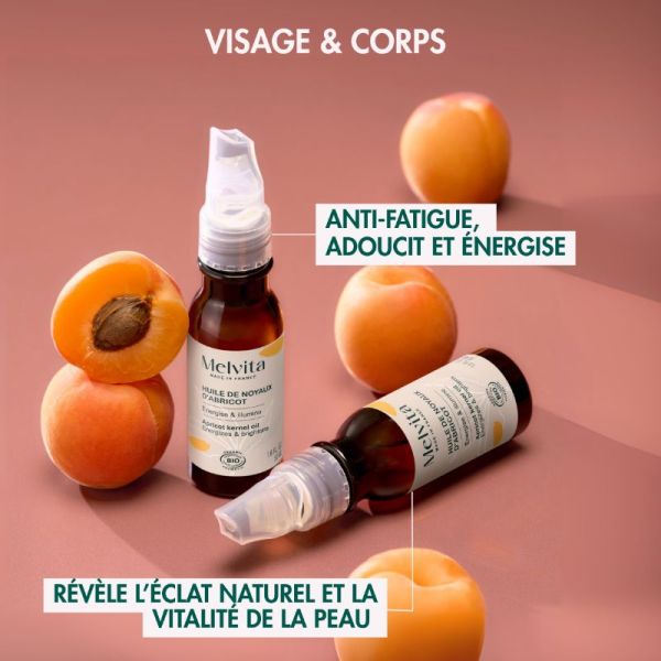 Melvita Huile de noyaux d'abricot bio 50ml