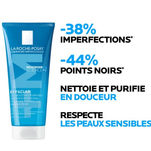 Roche Posay Effaclar gel moussant purifiant 200 ml