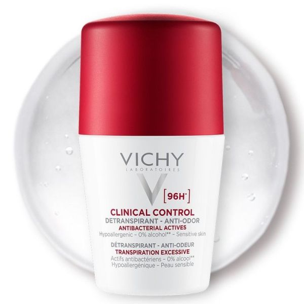 Vichy déodorant protection 96 heures anti-odeur transpiration excessive 50ml