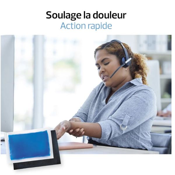 Actipoche coussin thermique contre les douleurs 10x15cm