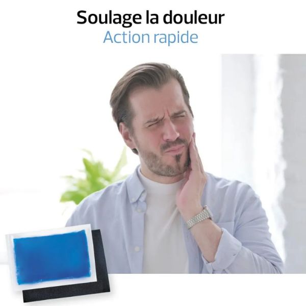 Actipoche coussin thermique contre les douleurs 10x15cm