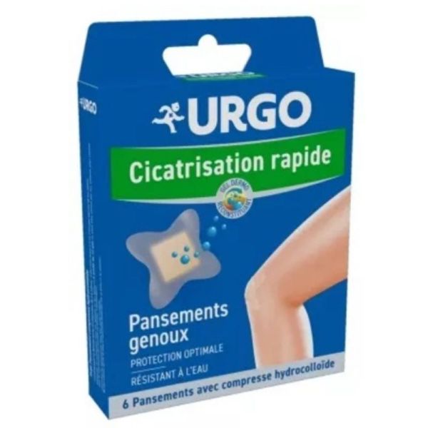 Urgo cicatrisation rapide genou 6 pansements