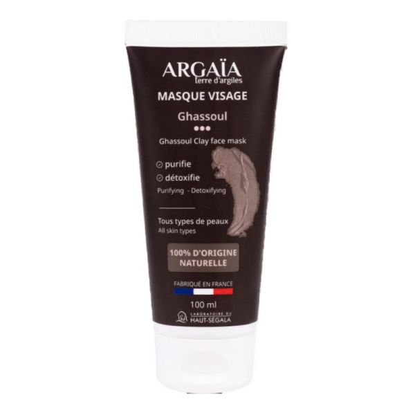 Argaïa Masque Visage Ghassoul 100ml