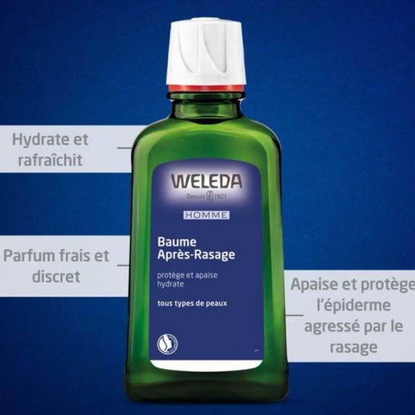 Weleda homme baume après-rasage 100ml