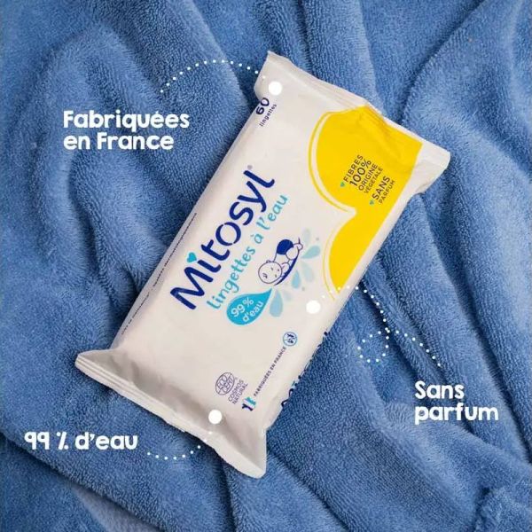 Mitosyl lingettes à l'eau, Offre spéciale 4 + 1 gratuit