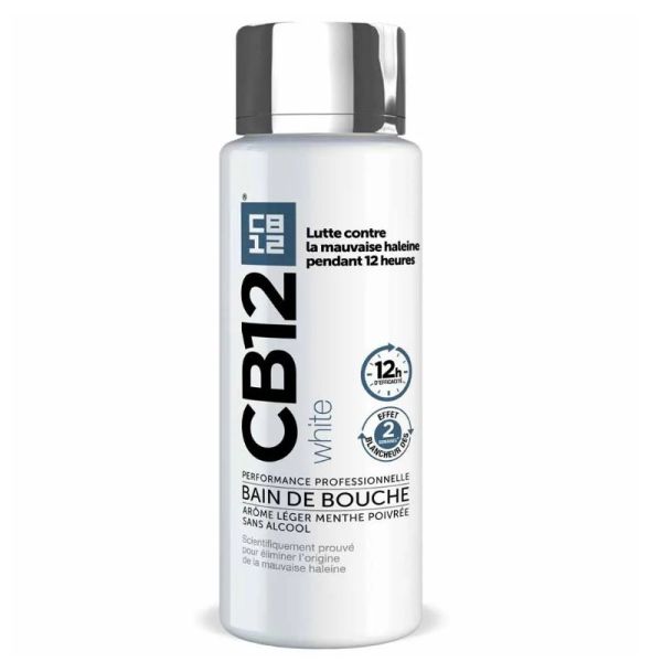 CB12 White 12 Heures Bain de Bouche 250 ml