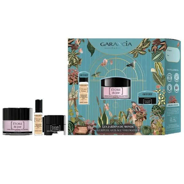 Garancia Coffret Les Jardins du Monde le rituel anti-âge volumateur