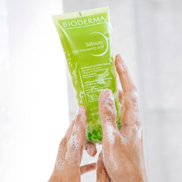 Bioderma Sébium gel moussant actif 200ml