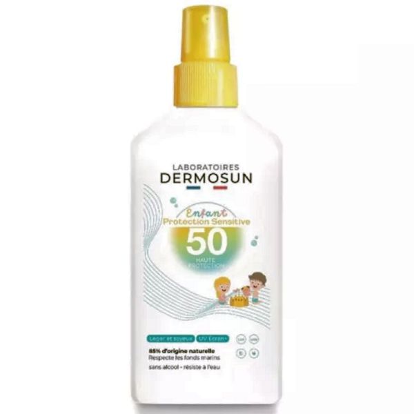 Dermosun spray Sensitive SPF50 enfant 200ml