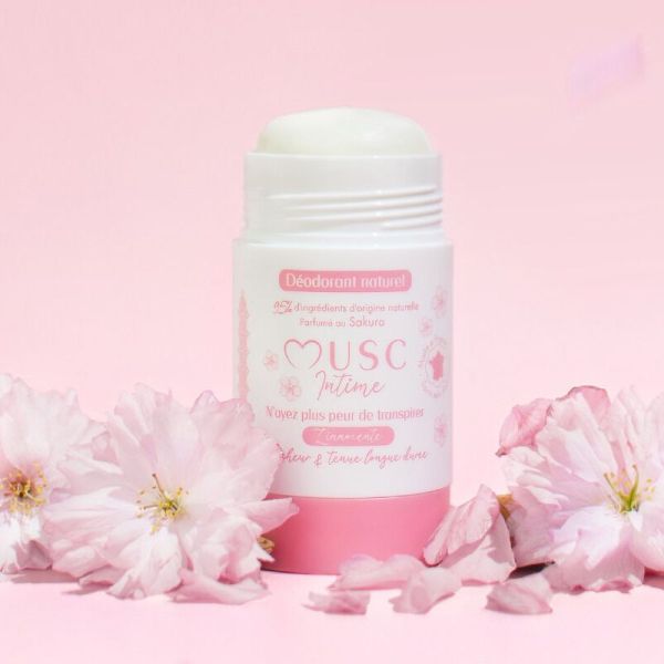 Musc Intime Fleur de Sakura Déodorant naturel 50g