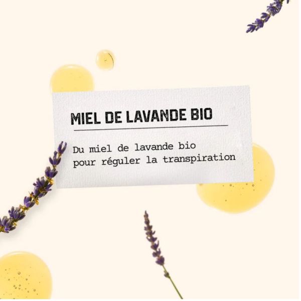 Alvadiem déodorant stick absorbant au miel de lavande bio 50g