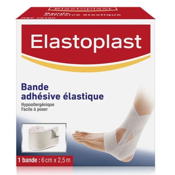 Elastoplast bande adhesive élastique 6cm