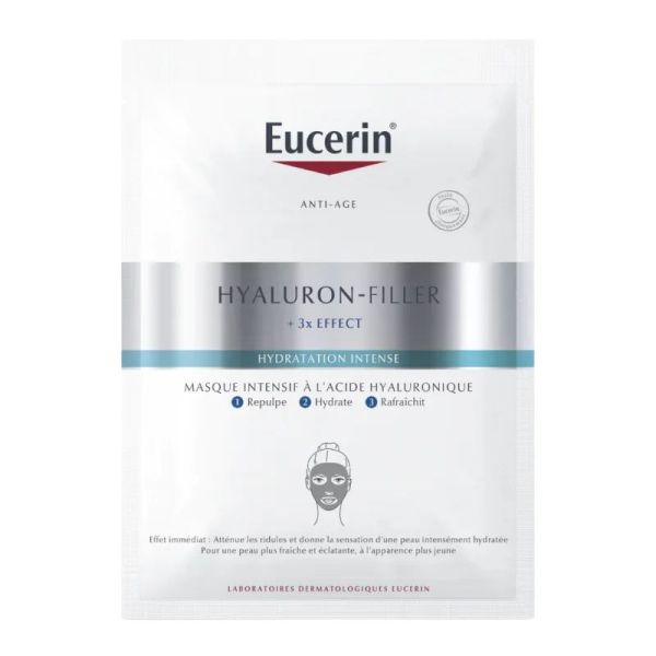 Eucerin Hyaluron-Filler + 3x Effect masque intensif à l'acide hyaluronique 1 sachet