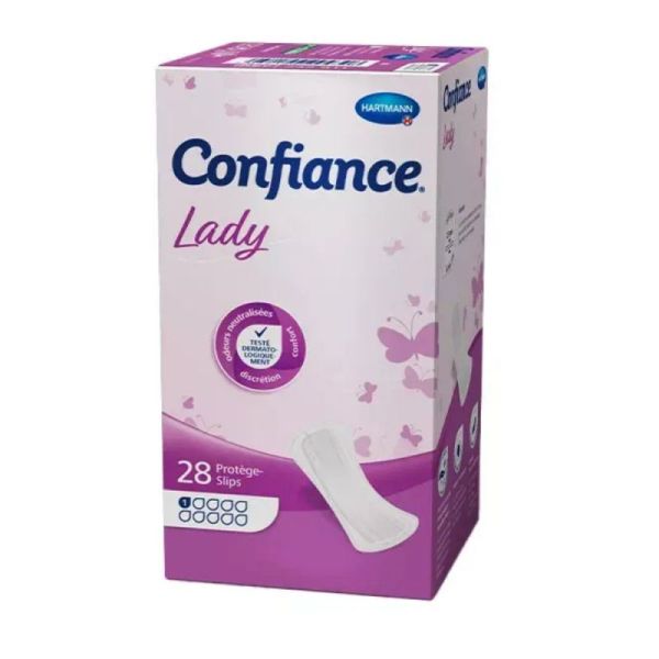 Confiance Lady protège-slips ultra fins 1 Goutte 28 unités